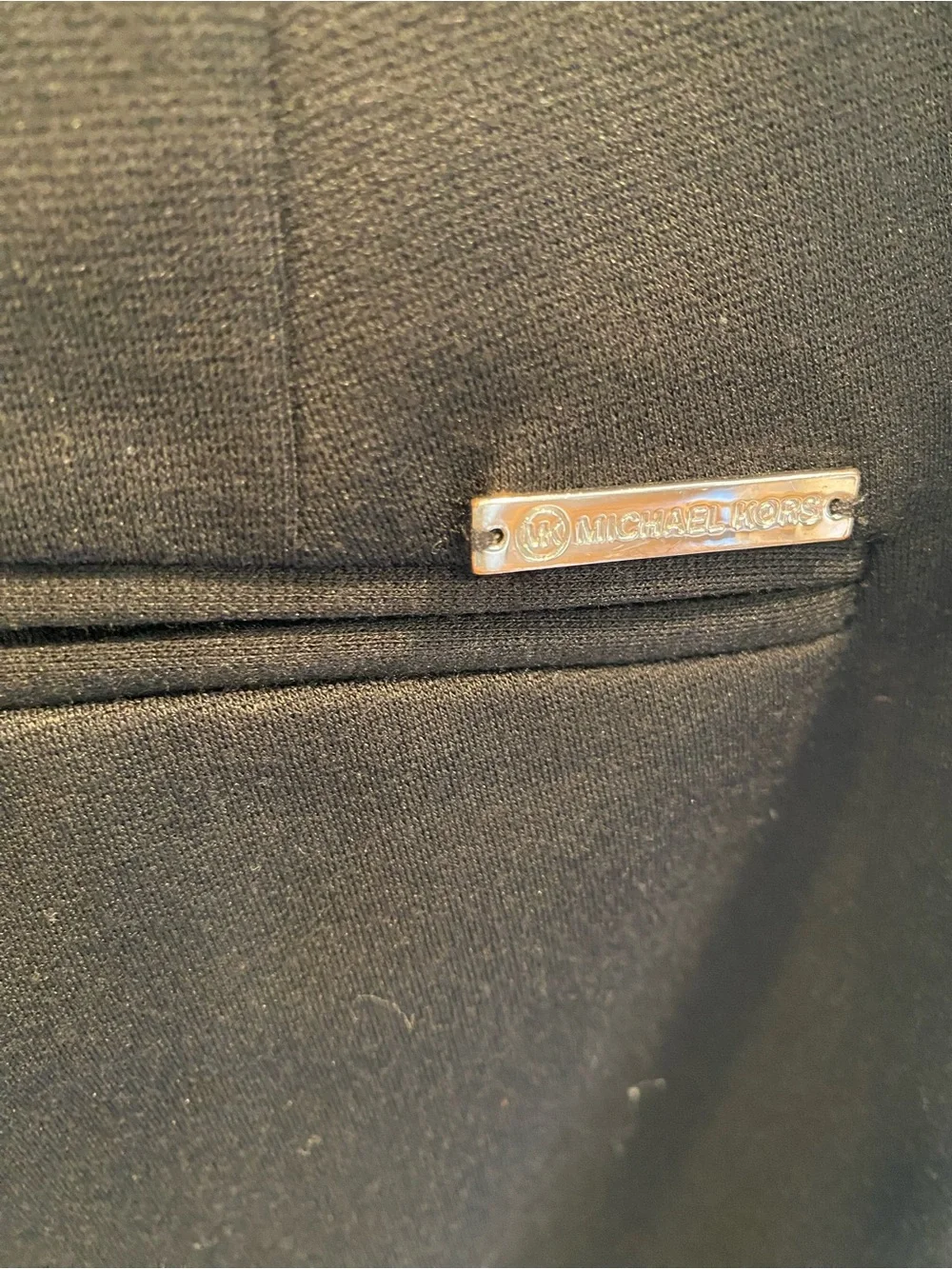 Michael Kors Black Tailored Stretch Dress Pants